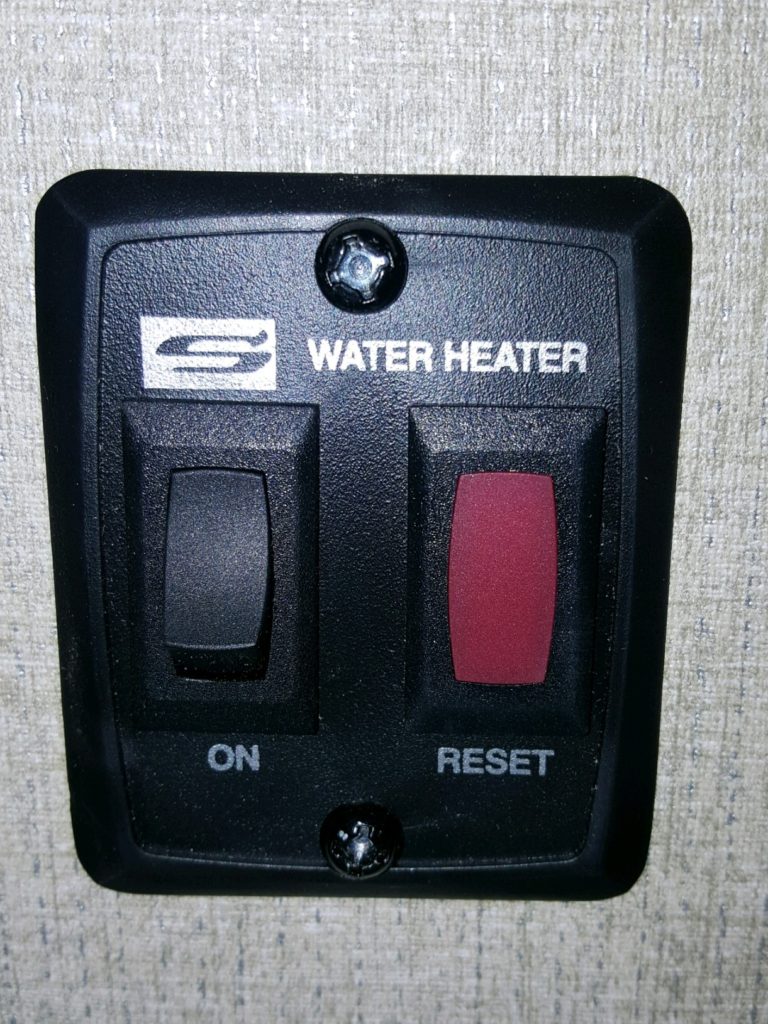 trip switch for water heater